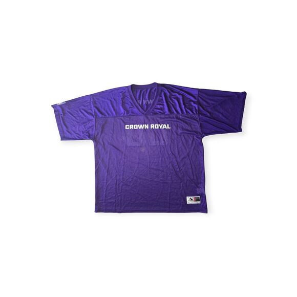 Augusta Sportswear Mens Jersey Size 2XL Purple Short Sleeve NFL Football 00 - Picture 1 of 6